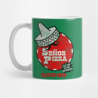 Señor Pizza Loverboy Worn Out Mug